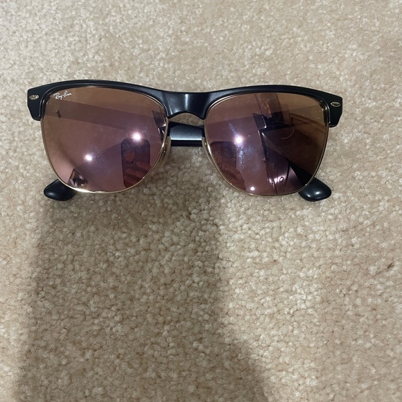Rayban oversized Clubmaster glasses with case - Picture 8 of 9
